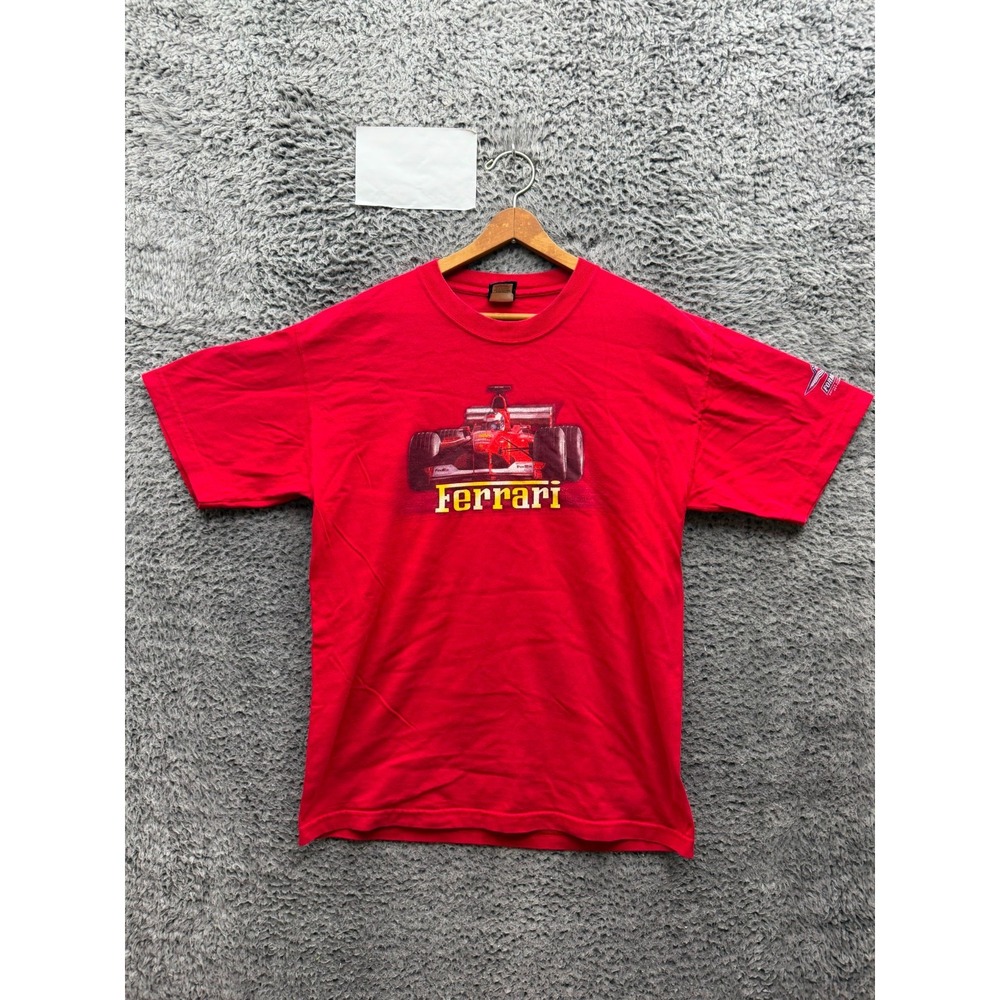 Vintage Ferrari Formula One Indianapolis US Grand Prix 2000 T-Shirt Red Size L